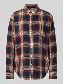 Gant Relaxed fit overhemdblouse met viscose