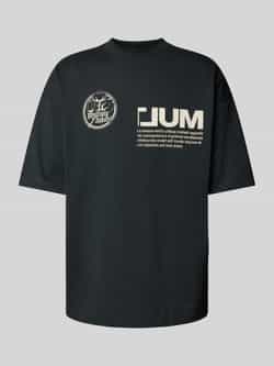Multiply Apparel Oversized T-shirt met labelprint