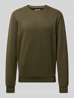 Blend Sweatshirt met structuurmotief