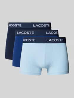 Lacoste Boxershort met elastische band in een set van 3 stuks