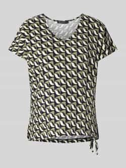 Betty Barclay T-shirt in all-over look met V-hals
