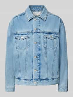 ARMEDANGELS Jeansjack met paspelzakken op de borst model 'TRAAKA'