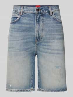 HUGO Korte jeans met 5-pocketmodel