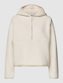 Opus Hoodie met korte ritssluiting model 'Glowy'