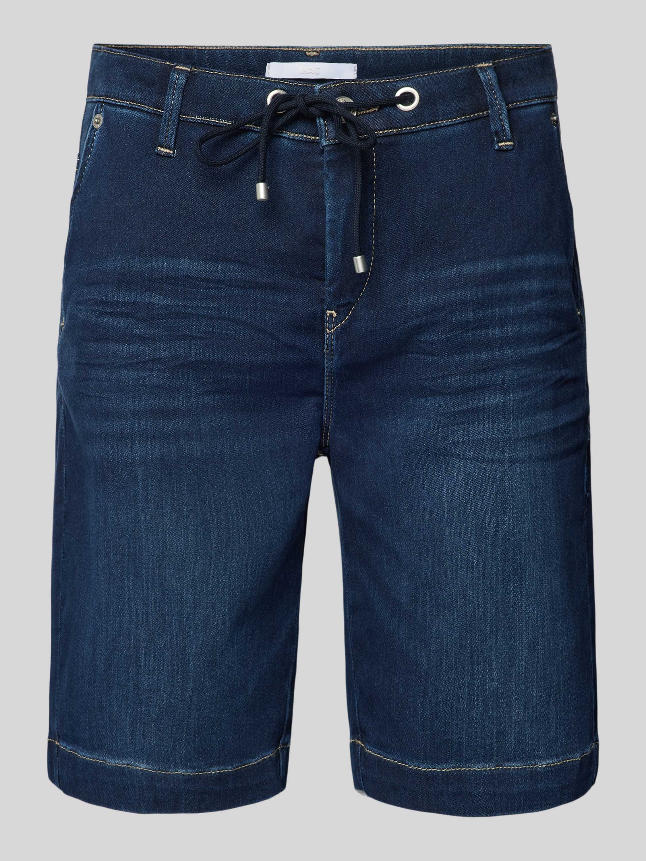 MAC Korte regular fit jeans met tunnelkoord model 'Jogg`n Short'
