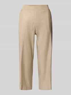 Raphaela By Brax Broek met verkorte pasvorm en elastische band