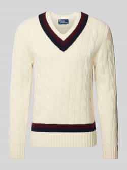 Polo Ralph Lauren Gebreide pullover met kabelpatroon