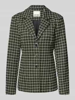Ichi Slim fit blazer met reverskraag model 'KATE'