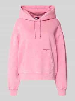 Tommy Jeans Regular fit hoodie van katoenmix