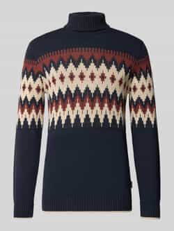 Blend Gebreide pullover met ribboorden model 'BENJI'