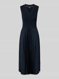 Boss Midi-jurk met plissévouwen model 'Farara'