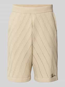 Pegador Relaxed fit korte broek met labelstitching model 'Canva'