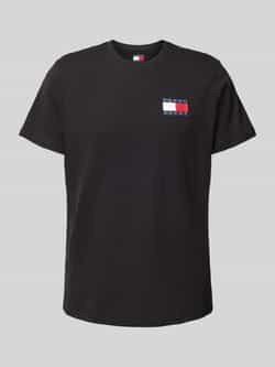 TOMMY JEANS T-shirt TJM SLIM ESSENTIAL FLAG TEE EXT