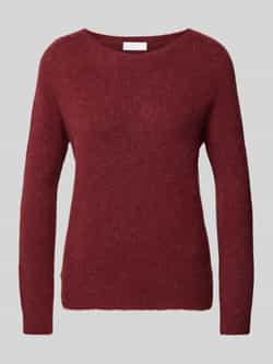 Rich & Royal Gebreide pullover met ronde hals