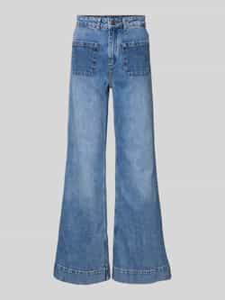 Rich & Royal Donkerblauwe Denim Jeans Blue Dames