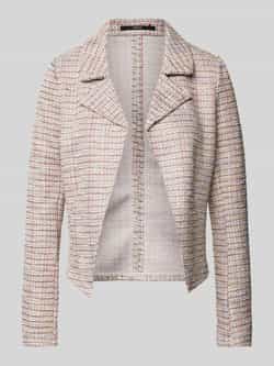 Zero Blazer met structuurmotief