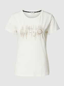 LIU JO SPORT T-shirt met siersteentjes