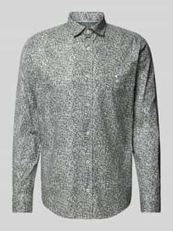 OLYMP Overhemd met lange mouwen Casual in modieuze allover-print
