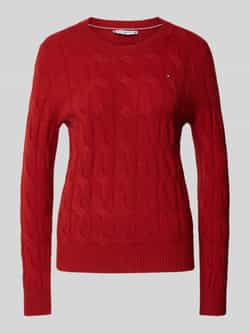 Tommy Hilfiger Wollen pullover met logostitching