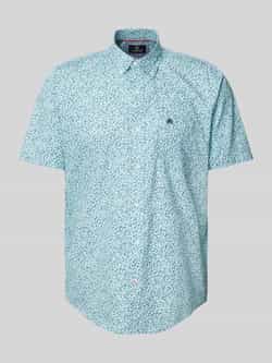 Lerros Regular fit vrijetijdsoverhemd met labelstitching