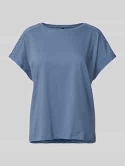 Vero Moda Shirt met korte mouwen VMEMMY SS LACE TAPE TOP JRS GA NOOS