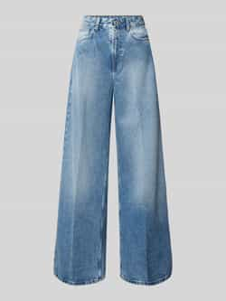 Pepe Jeans Wide Leg High Waist Jeans Blue Dames