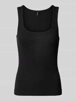 Vero Moda Slim fit tanktop van puur katoen model 'LISA POINTELLE'