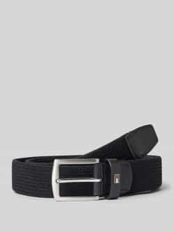 Tommy Hilfiger Gevlochten riem DENTON ELASTIC 3.5 Flexibel in grootte verstelbaar elastisch metaal logo