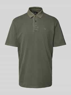 Armani Exchange Poloshirt met korte knoopsluiting
