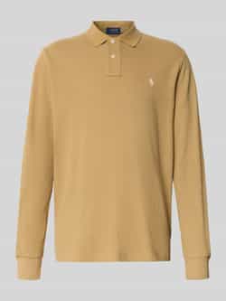 Polo Ralph Lauren Polo Shirt Lange Mouw POLO COUPE DROITE EN COTON BASIC MESH