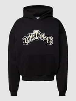 No Bystanders Hoodie met kangoeroezak model 'PATCHWORK'