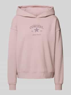 Only Loose fit hoodie van katoenmix model 'CAMILLA'