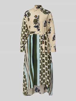 Weekend Max Mara Getailleerde blousejurk van pure zijde model 'PASSO'