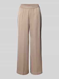 comma Stoffen broek met elastische band