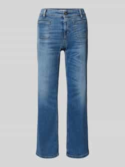 CAMBIO Wide leg jeans met verkort model 'TESS'