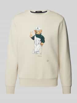 Polo Ralph Lauren Sweatshirt met motiefprint en ronde hals