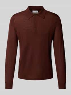 Tiger Of Sweden Gebreide pullover van merinowol met een kentkraag