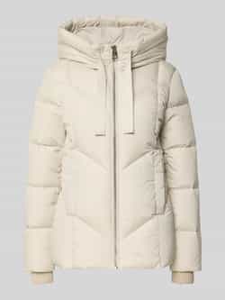 Marc O'Polo Regular fit donsjack met labelprint