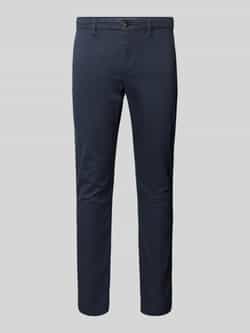 Tommy Hilfiger Slim fit chino met knoop- en ritssluiting model 'BLEECKER'