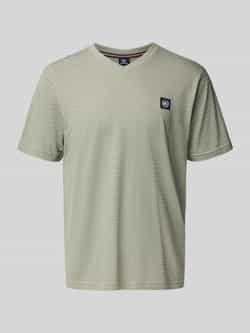 Lerros T-shirt met V-hals
