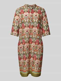 Vera Mont Bloemenoverhemdjurk met zakken Multicolor Dames