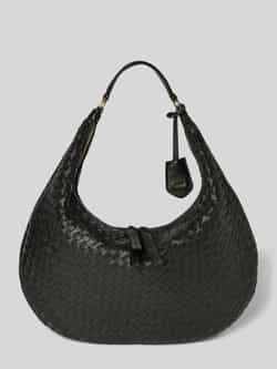 Abro Handtas van leer met labeldetail model 'NANA'