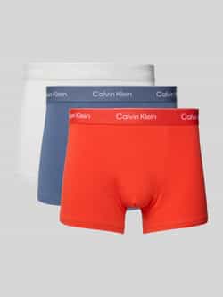 Calvin Klein Underwear Boxershort met band met label in een set van 3 stuks
