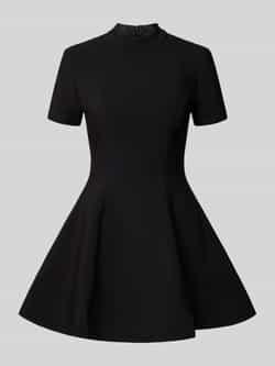 Bardot Cocktailjurk met geribde ronde hals model 'ZEPHYRA'
