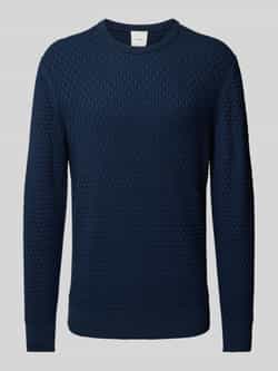 CK Calvin Klein Gebreide pullover met structuurmotief