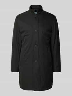 Roy Robson Nylon jas met opstaande kraag en steekzakken