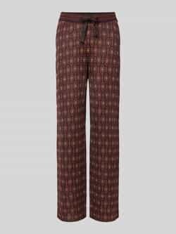Scotch & Soda Straight fit sweatpants met tunnelkoord