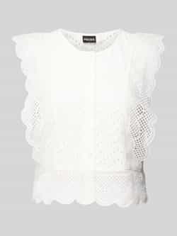 Pieces Blousetop met gehaakt kant model 'KARISMA'