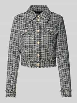 Guess Korte blazer met platte kraag model 'DAPHNEE'