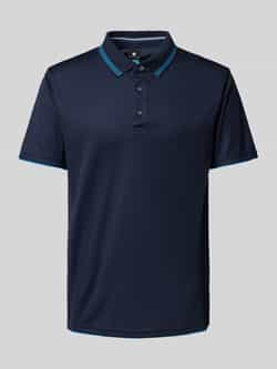 LUHTA Regular fit poloshirt in dubbele-laagjeslook model 'KUORTTI'